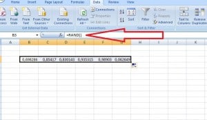 Случайни числа в Excel